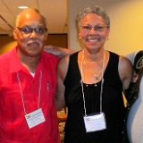 L-R Sam Cooke, Wesley & Stella Jefferies and Les Jensen.